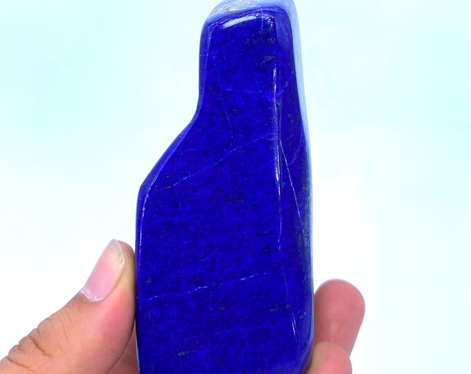 Lapis Lazuli Freeform - Lapis Freeform - Lapis Crystal Freeform - Blue Lapis Lazuli - Blue Lapis Freeform - Blue Lapis Stone - Lapis Lazuli