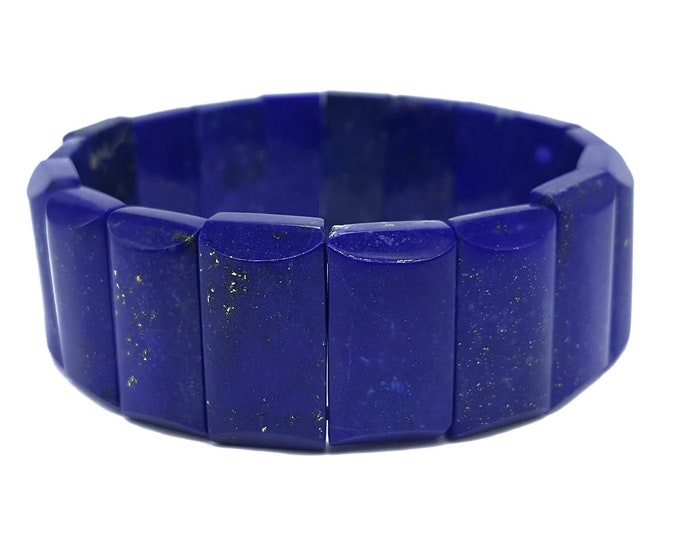 Beautiful Natural Color Lapis Lazuli Bracelet 1 Piece
