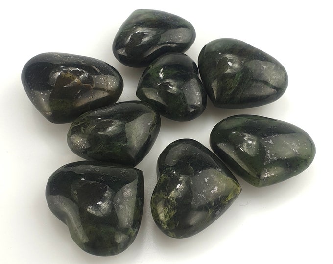 285 Grams Green Jade -  Jade Palms -  Green Jade Palms -  Jade Stone -  Jade 8 Pcs