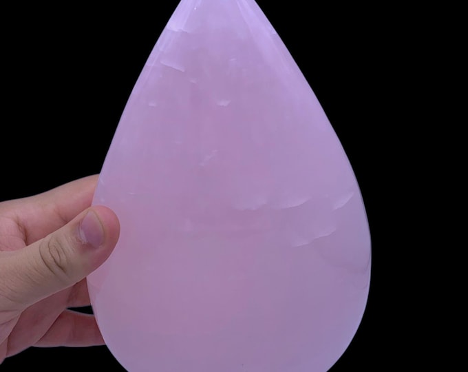 Top Quality Pink Color Mangano Calcite Flame - Pink Calcite Flame - Pink Calcite Stone - Pink Calcite 2.8 Kg