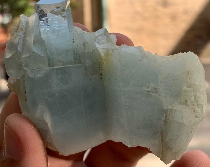 548 Carats Beautiful Blue Color Aquamarine Specimen - Aquamarine Stone - Specimen - Blue Aquamarine Crystal - Aquamarine Specimen