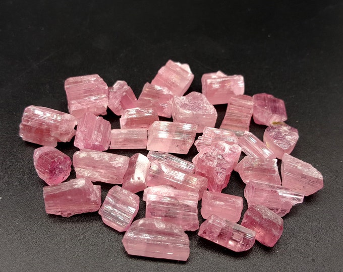 Natural Pink Tourmaline Crystals 154 Carats Paprok,Afghanistan