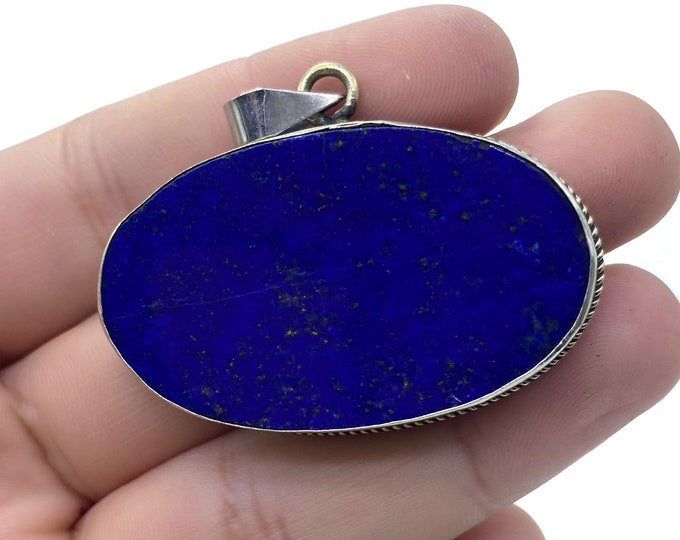Amazing Quality Lapis Lazuli Cabochon Blue Clour 27 Grams
