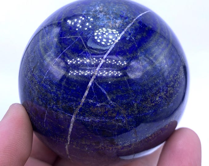 819g - Lapis Lazuli - Lapis Lazuli Sphere - Lapis Sphere - Lapis Sphere - Lapis - Lapis Stone - Lapis Sphere - Lapis Ball - Lapis Lazuli