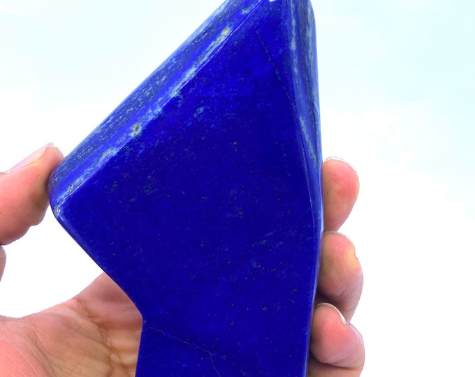 Lapis Lazuli Freeform - Lapis Freeform - Lapis Crystal Freeform - Blue Lapis Lazuli - Blue Lapis Freeform - Blue Lapis Stone - Lapis Lazuli