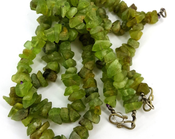 Peridot Beautiful Natural Tumbled Green Colour 2 Strengths