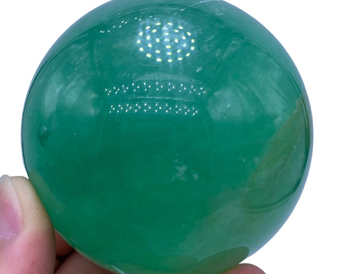 Best Green Fluorite Sphere - Green Fluorite Sphere - Green Fluorite - Green Fluorite Ball - Fluorite Ball - Fluorite Sphere - Fluorite