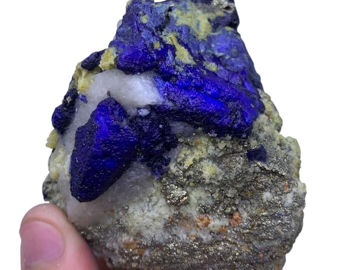 510g Top Quality Lapis Lazurite Specimen - Lapis Azurite - Lapis Azurite Crystal Specimen - Lapis Lazurite Stone Specimen