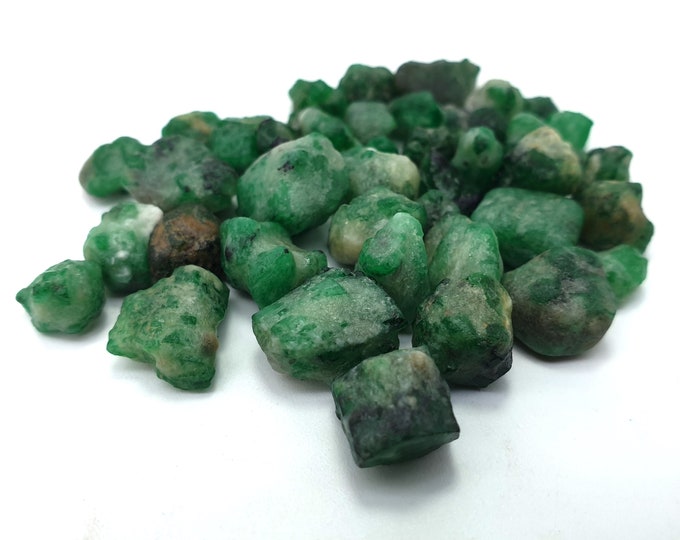 Rough Emeralds From Swat - Pakistan 170 Carats