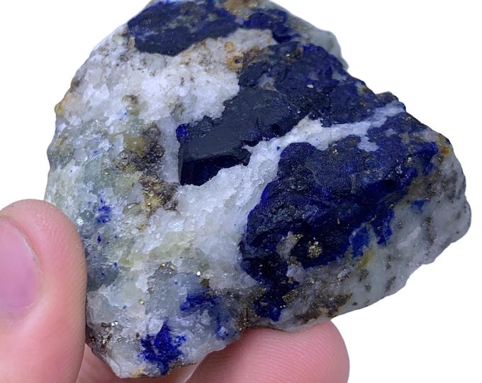190g Beautiful Fluorescent Afghanite Specimen - Afghanite Specimen - Blue Afghanite - Afghanite Gemstone - Afghanite - Afghanite Stone