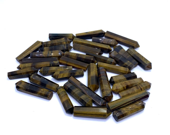 Great Quality Tiger Iron Stone -  Tiger Iron Pendants -  Tiger Eye Iron Pendant Crystals -  Tiger Eye Point Crystals