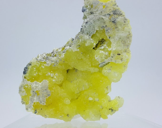 500 Ct's Beautiful Yellow Brucite Specimen - Yellow Brucite - Yellow Brucite Specimen - Brucite Yellow Specimen - Brucite Stone Specimen