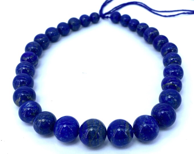 137g - Lapis Lazuli Beads Strands - Lapis Lazuli - Lapis Strand - Lapis Blue Strand - Lapis Lazuli Strands - Blue Lapis Strand - Lapis Stone