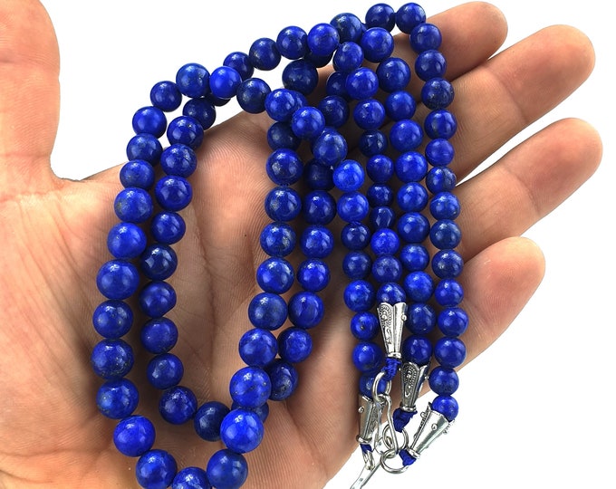 88g - Lapis Lazuli Beads Strands - Lapis Lazuli - Lapis Strand - Lapis Blue Strand - Lapis Lazuli Strands - Blue Lapis Strand - Lapis Lazuli