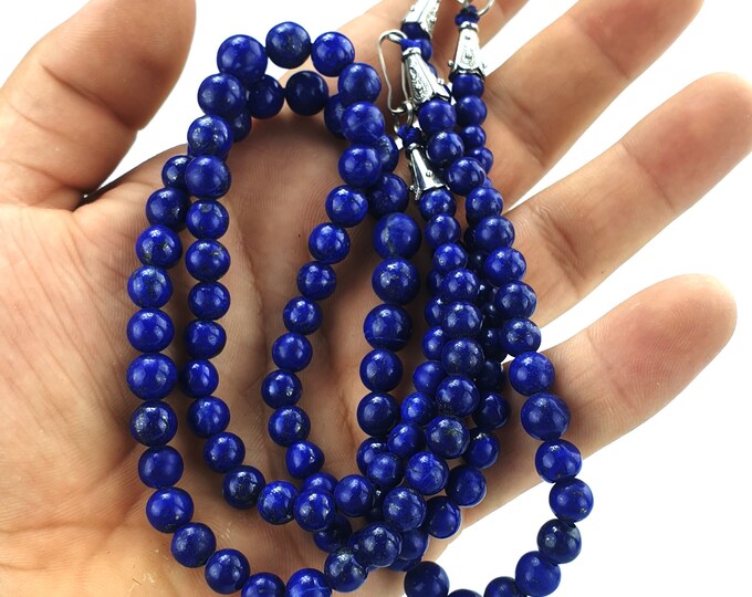 72g Lapis Lazuli Beads Strands - Lapis Lazuli - Lapis Strand - Lapis Blue Strand - Lapis Lazuli Strands - Blue Lapis Strand - Lapis Lazuli