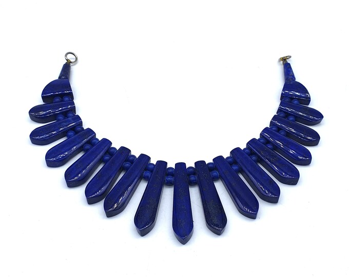 Lapis Lazuli - Lapis Lazuli Necklace - Lapis Necklace 46 Grams