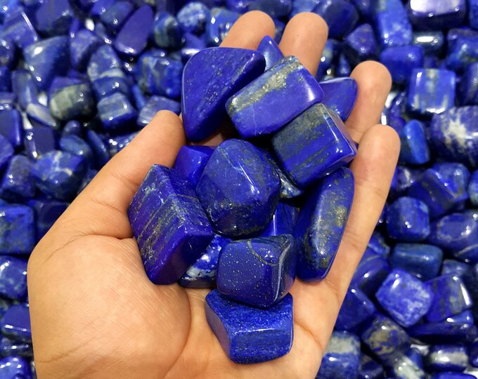 Beautiful Quality Lapis Lazuli Tumbles 5 Kg Lot