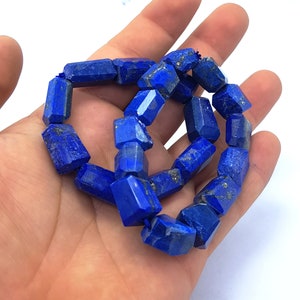 2 Pcs Great Quality Lapis Lazuli Royal Blue Faceted Bracelets,Lapis Crystals,Lapis Lazuli Stone,Lapis Bracelets,Lapis Crystals 90 Grams