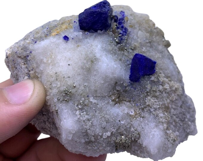265g Beautiful Lapis Lazurite Specimen - Lapis Azurite - Lapis Azurite Crystal Specimen - Lapis Lazurite Stone Specimen - Lazurite Specimen