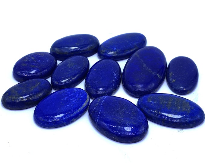 165 Blue Cabochons - Lapis Cabochons - Lapis Lazuli Cabochons - Lapis Stone Cabochons - Blue Lapis Cabochons - Lapis Blue Cabochons - Lapis