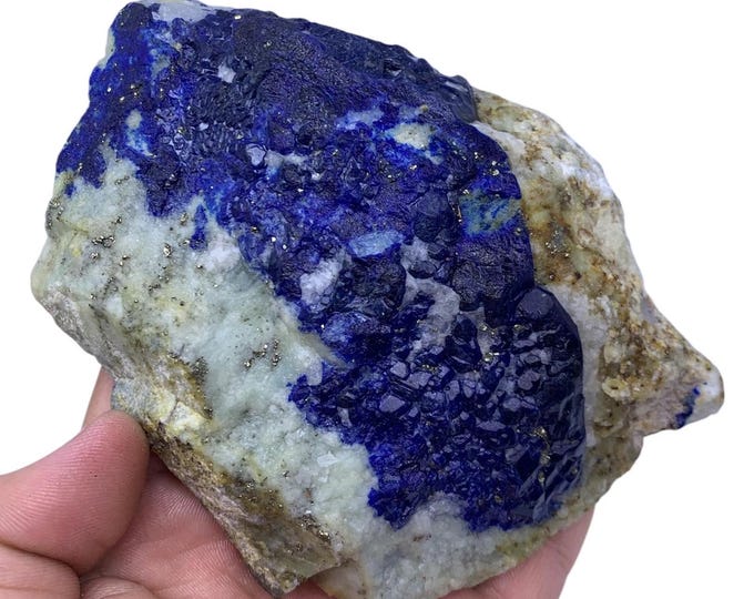 Beautiful Fluorescent Afghanite Specimen - Afghanite Specimen - Blue Afghanite - Afghanite Gemstone - Afghanite - Afghanite Stone