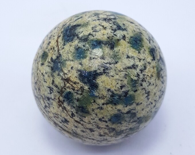 126 Grams Best Quality K2 Jasper Azurite In Granite Sphere Ball 1 Piece