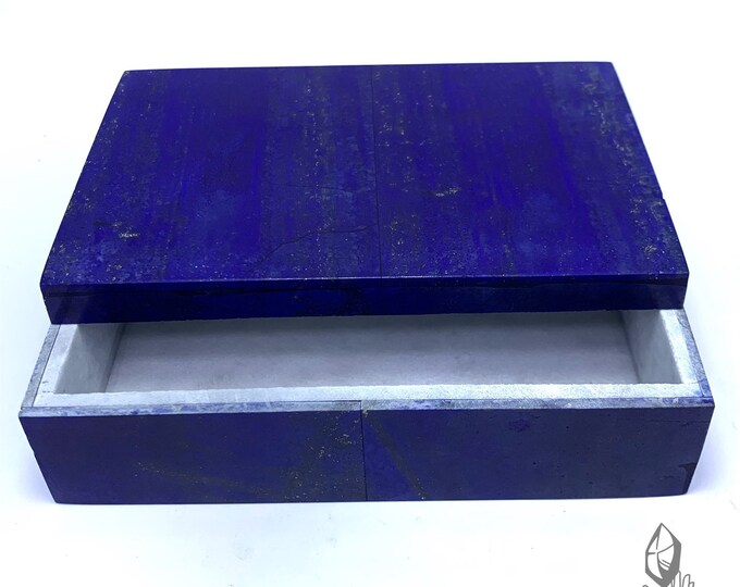 675 - Lapis Lazuli Box - Lapis Lazuli Box - Blue Lapis Lazuli Box - Blue Lapis Box - Lapis Box - Lapis Jewelry Box - Lapis Decoration Box