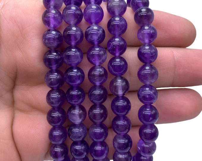 Best Quality Purple Color Amethyst Bracelets - Amethyst Stone Bracelets - Amethyst Beads Bracelets - Amethyst Bracelets - Amethyst Bracelet