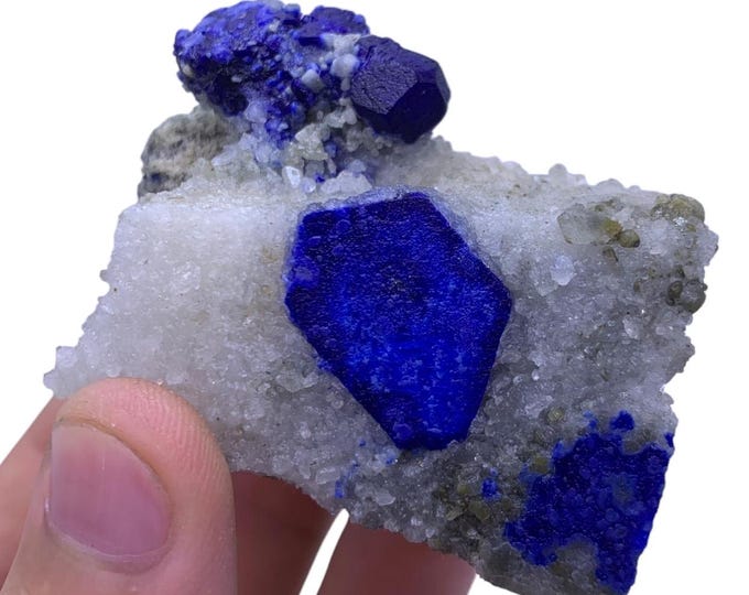 165g Beautiful Lapis Lazurite Specimen - Lapis Azurite - Lapis Azurite Crystal Specimen - Lapis Lazurite Stone Specimen - Lazurite Specimen