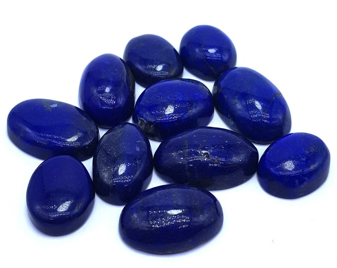 Top Quality Lapis Lazuli Cabochons - Lapis Cabochons - Lapis Jewellery Cabochons - Lapis Lazuli Stone - Lapis Crystals 45 Grams