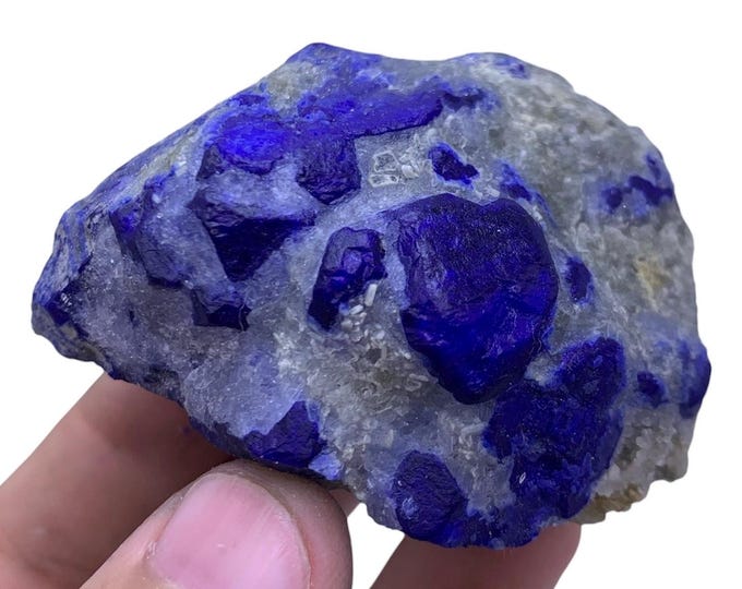 185g Beautiful Lapis Lazurite Specimen - Lapis Azurite - Lapis Azurite Crystal Specimen - Lapis Lazurite Stone Specimen - Lazurite Specimen