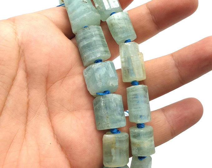 Beautiful Natural Aquamarine Big Crystals Strands 200 Grams