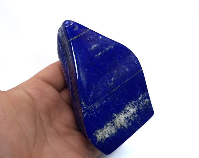 580g -  Lapis Lazuli Freeform - Lapis Freeform - Lapis Crystal Freeform - Blue Lapis Lazuli - Blue Lapis Freeform - Blue Lapis Stone - Lapis
