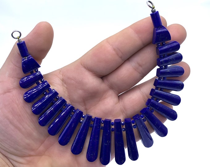 Beautiful Blue Color Lapis Lazuli Necklace - Lapis Stone - Lapis Lazuli Necklace - Healing Stone - Necklace - Lapis Necklace