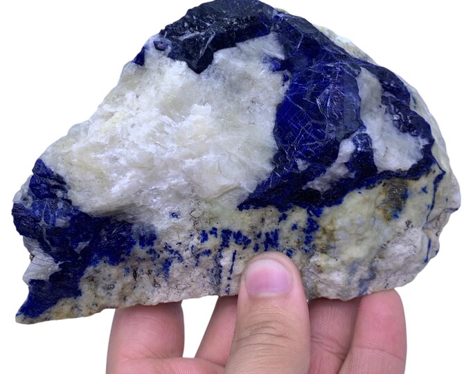 Top Quality Fluorescent Afghanite Specimen - Afghanite Specimen - Blue Afghanite - Afghanite Gemstone - Afghanite - Afghanite Stone,
