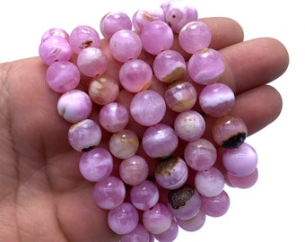 Great Quality Pink Color Aragonite Bracelet,Aragonite Stone,Bracelet,Pink Aragonite Bracelets