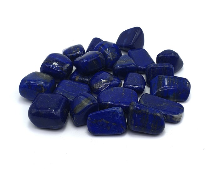 22 pcs Amazing Quality Lapis Lazuli Tumbles - Lapis Tumbles - Lapis Stone Lapis Crystals Lapis Lazuli Tumble - Lapis Tumbles 230 Grams