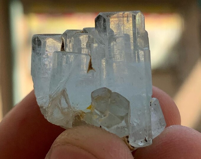 Beautiful Blue Color Aquamarine Specimen - Aquamarine Stone - Specimen - Blue Aquamarine Crystal - Aquamarine Specimen - Aquamarine