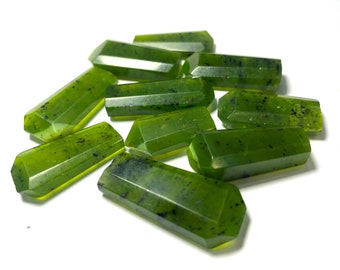 Natural Green Idocrase Points/Crystals 55 Grams