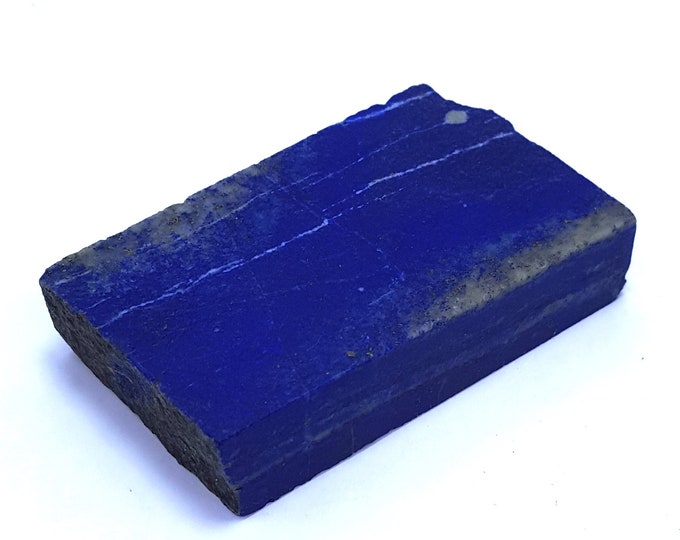 205g - Lapis Lazuli Tiles - Lapis Slabs - Lapis Crystal Slabs - Blue Lapis Lazuli - Blue Lapis Slab - Blue Lapis Stone - Lapis Lazuli