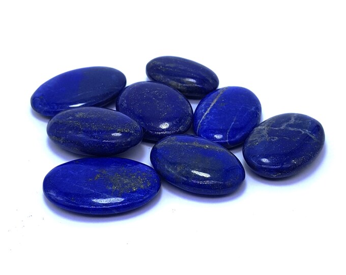 8pcs Amazing Quality Blue Color Mini Small Lapis Lazuli Massages,Palms,Lapis Crystals,Lapis Lazuli Massages,Lapis Lazuli Palm Crystals 155 g