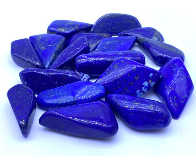 230g Lapis Lazuli Tumbles - Lapis Lazuli - Lapis Tumbles - Lapis Blue Tumbles - Blue Lapis Tumbles - Lapis Lazuli - Lapis Stone Tumbles