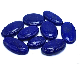 155 Blue Cabochons - Lapis Cabochons - Lapis Lazuli Cabochons - Lapis Stone Cabochons - Blue Lapis Cabochons - Lapis Blue Cabochons - Lapis