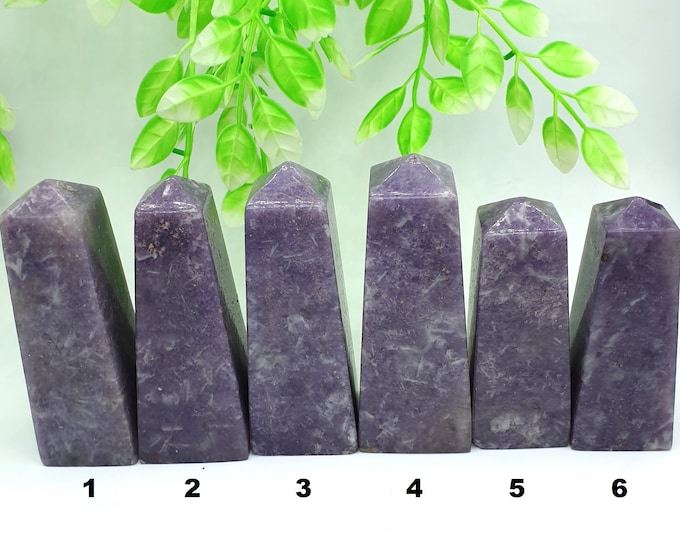 Lepidolite - Lepidolite Towers - Lepidolite Obelisks - Lepidolite Stone - Pink Lepidolite - Lepidolite Chakra,Healing Stone,Energy Stone