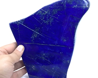 1.81 Kg Polished Lapis Lazuli Freeform - Afghanistan Blue Lapis Stone