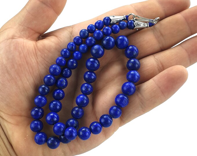 48g - Lapis Lazuli Beads Strands - Lapis Lazuli - Lapis Strand - Lapis Blue Strand - Lapis Lazuli Strands - Blue Lapis Strand - Lapis Lazuli