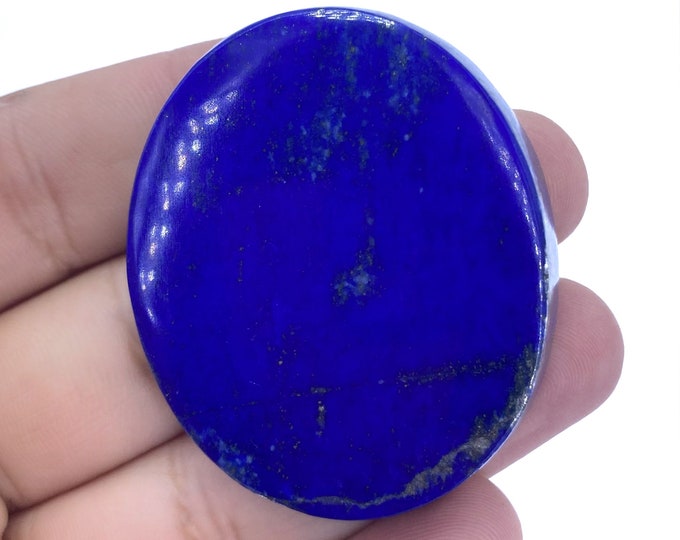 Amazing Quality Lapis Lazuli Cabochon Blue Clour 43 Grams
