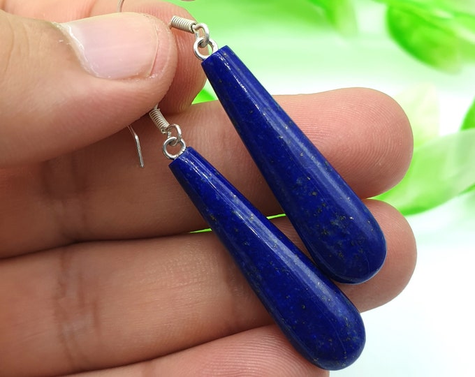 Lapis Lazuli Earrings - Lapis Earrings - Lapis Lazuli Earrings - Lapis Stone