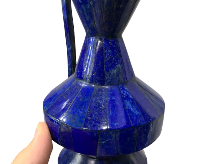 Top Quality Lapis Lazuli Jug - Lapis Jug - Lapis Lazuli Jug - Lapis Blue Jug - Lapis Stone Jug - Lapis Lazuli - Lapis Decoration Jug - Lapis