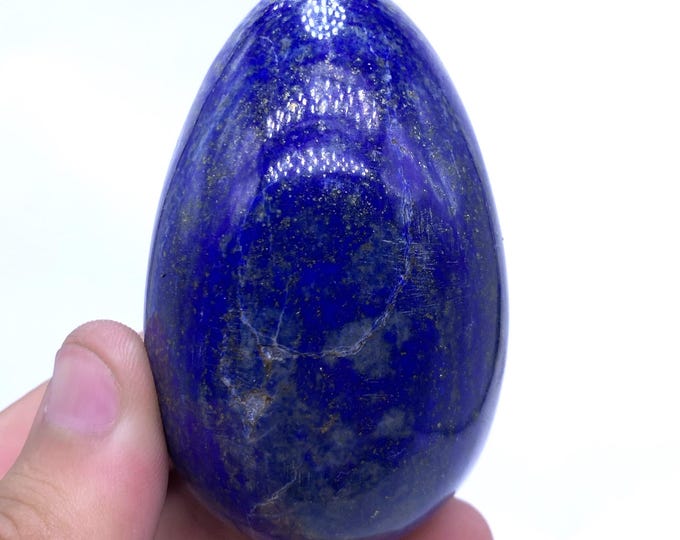 Beautiful Blue Color Lapis Lazuli Egg - Lapis Egg - Healing Stone - Egg - Lapis Egg - Lapis Lazuli Stone